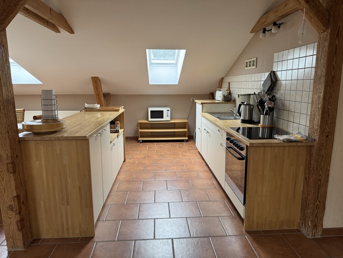 Ferienwohnung in Niederhagen - Sonne und Me(eh)r - K&uuml;che