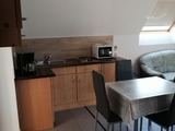 Ferienwohnung in Kühlungsborn - Vogel - Wohnbereich mit Küche