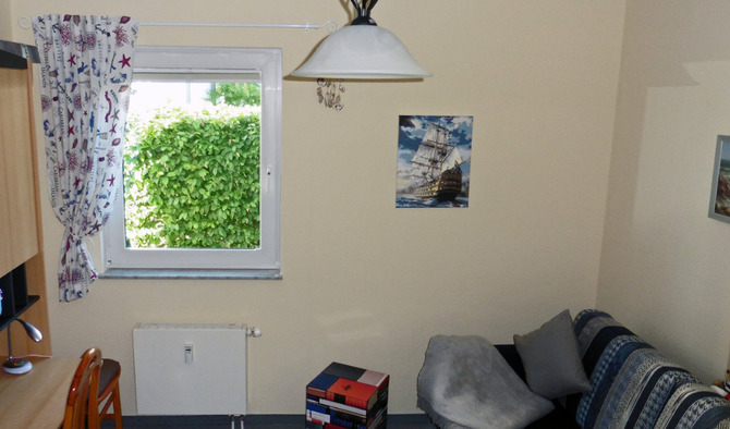 Ferienwohnung in Ostseebad Nienhagen - Ferienwohnung Dorie - Kinderzimmer mit Doppelcouch