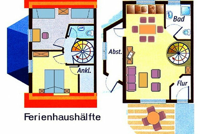Ferienhaus in Zingst - Am Deich 01-Haus mit Strandkorb - Bild 12