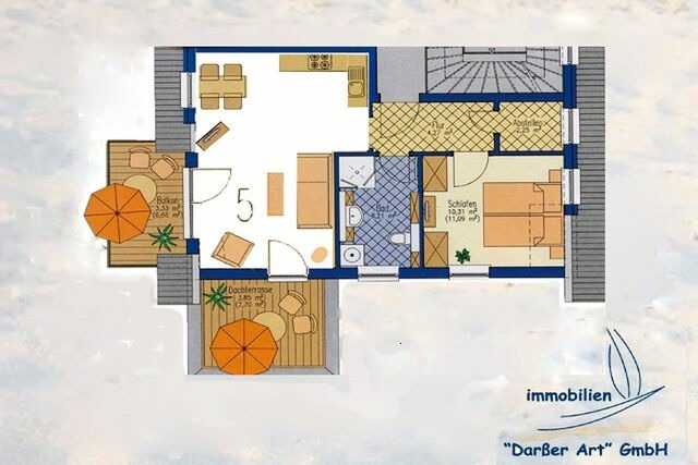 Ferienwohnung in Ostseeheilbad Zingst - Villa Arielle, FW 5 - Bild 16