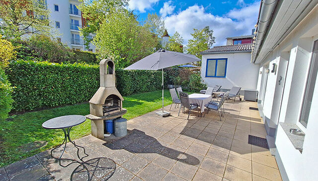 Ferienhaus in Heringsdorf - BRINKMANNHAUS Insellicht entspannend gross fast am Strand Sauna Terrasse Grill - Bild 11
