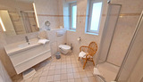 Ferienhaus in Heringsdorf - BRINKMANNHAUS Johanna historisch viel Platz fast am Strand Sauna Terrasse Grill - Bild 12