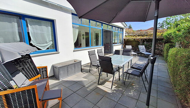 Ferienhaus in Heringsdorf - BRINKMANNHAUS Johanna historisch viel Platz fast am Strand Sauna Terrasse Grill - Bild 14