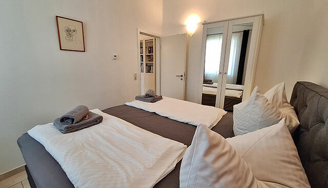 Ferienwohnung in Heringsdorf - Brinkmannhaus Anna Whg 1 - fein und praktisch - fast am Strand, Terrasse, Grill - Bild 6