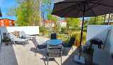 Ferienwohnung in Heringsdorf - Brinkmannhaus Anna Whg 1 - fein und praktisch - fast am Strand, Terrasse, Grill - Bild 9