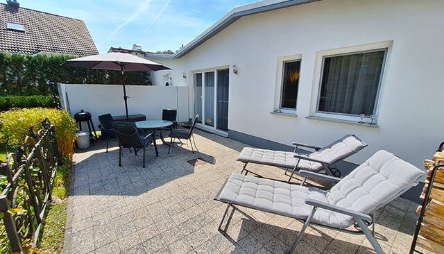 Ferienwohnung in Heringsdorf - Brinkmannhaus Anna Whg 1 - fein und praktisch - fast am Strand, Terrasse, Grill - Bild 11