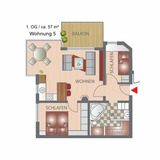 Ferienwohnung in Gro&szlig;enbrode - Meerblick 5 - Gro&szlig;enbrode - Bild 21