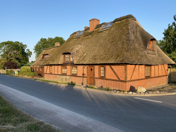 Ferienwohnung in &Ouml;lendorf - Reetdach-Kate West - Reetdach Kate-West