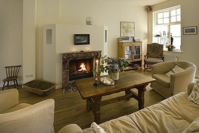 Ferienwohnung in Neuenkirchen (R&uuml;gen) - Gutshaus Grubnow Ferienwohnung 4 mit Hund am Wasser Sauna und WLAN incl. - Bild 9