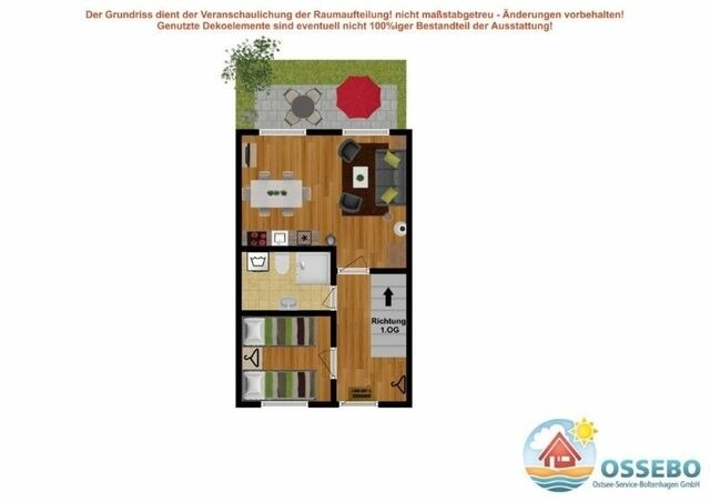 Ferienhaus in Boltenhagen - Neues Urlauberdorf Hs. 30 a - Bild 22